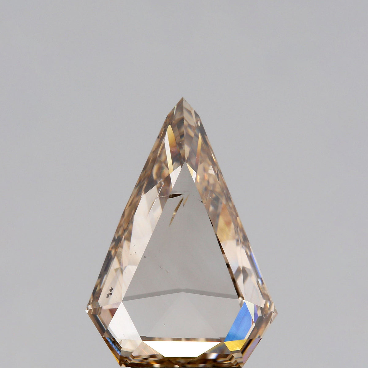 3.03ct | Champagne SI Shield Shape Rose Cut Diamond