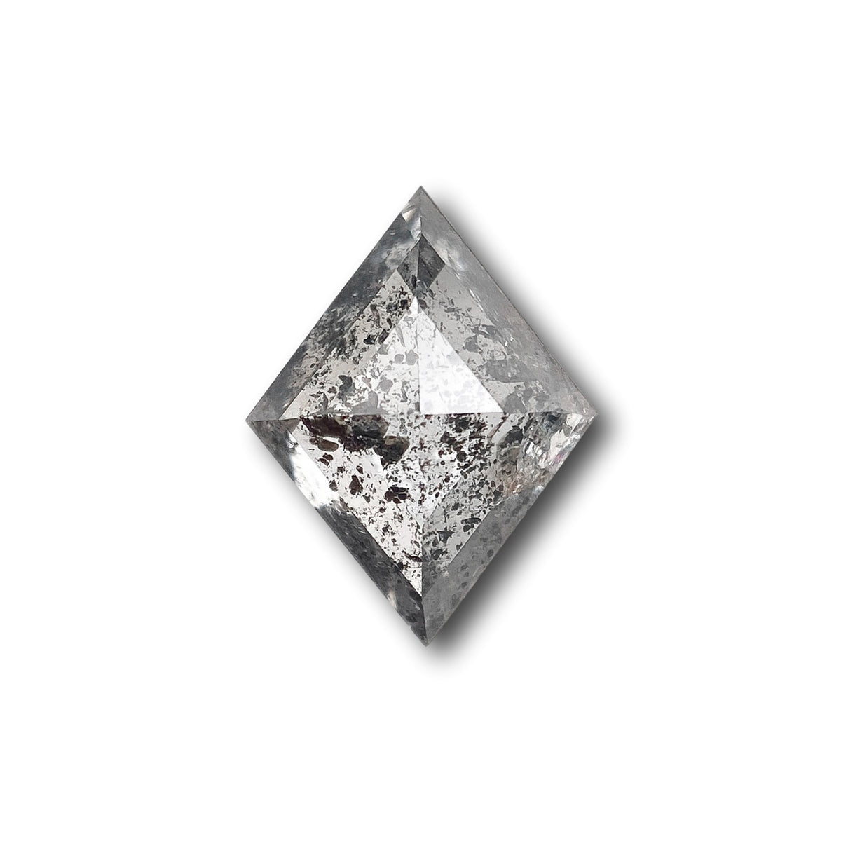 0.80ct | Salt & Pepper Lozenge Shape Step Cut Diamond