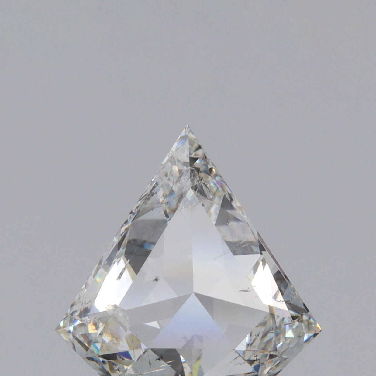 1.06ct | G-H/SI Shield Shape Rose Cut Diamond - Modern Rustic Diamond