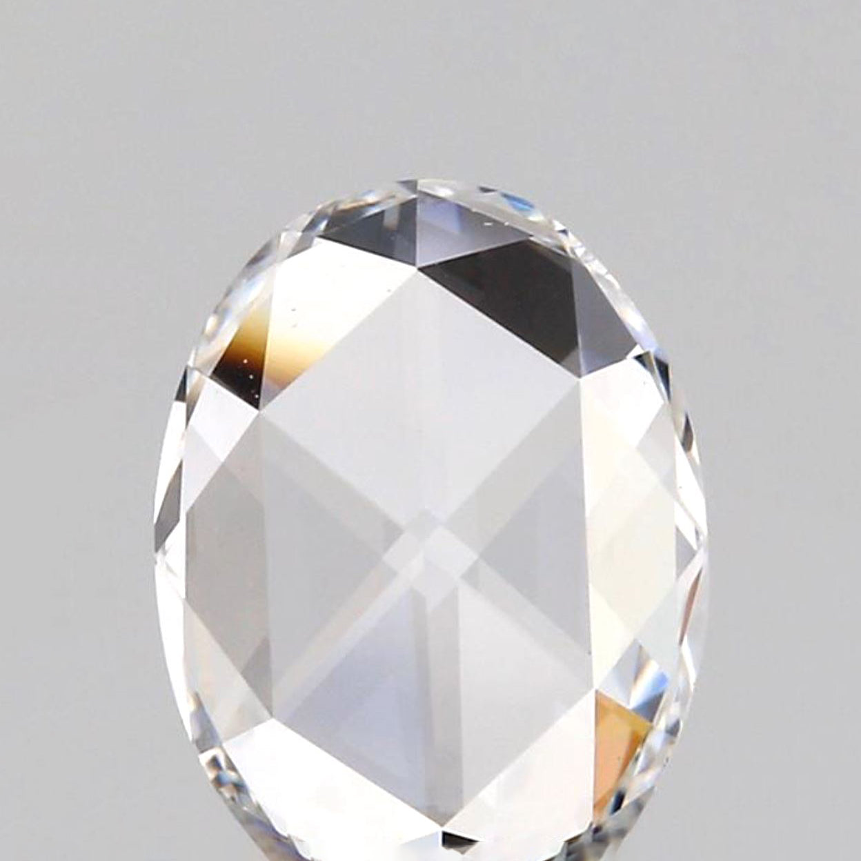 0.41ct | D-E/VVS Oval Shape Rose Cut Diamond - Modern Rustic Diamond