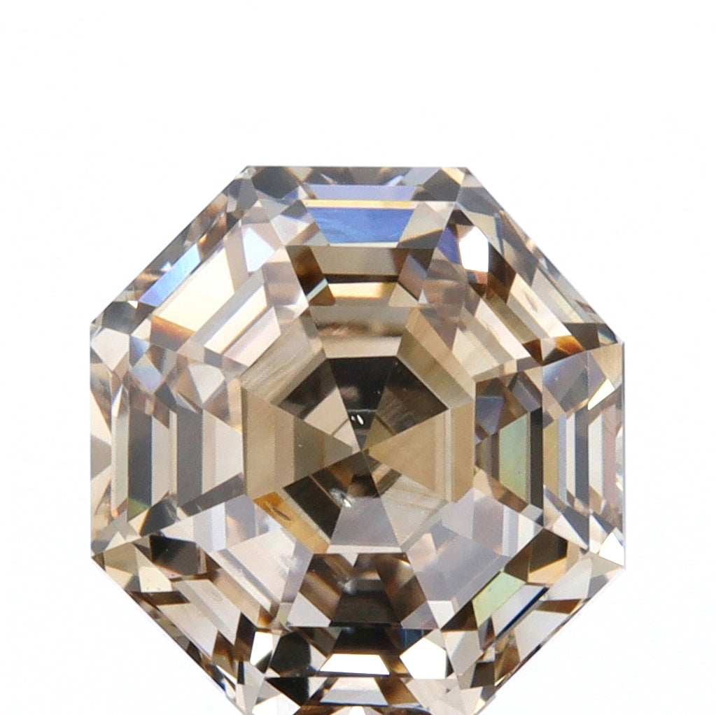 2.01ct | Light Brown VS2 Octagonal Shape Step Cut Diamond (GIA)