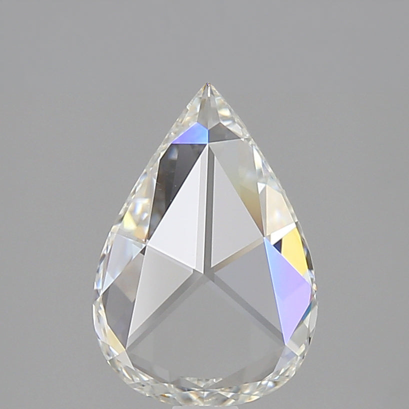 1.11ct | I/VVS2 Pear Shape Rose Cut Diamond (GIA) - Modern Rustic Diamond