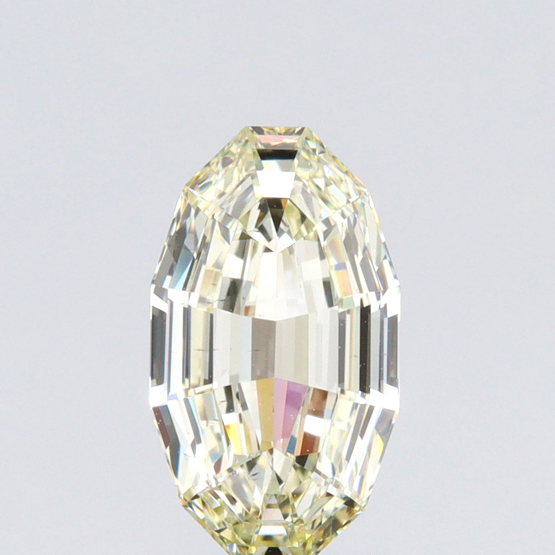 2.02ct | W-X/VS2 Oval Shape Step Cut Diamond (GIA) - Modern Rustic Diamond