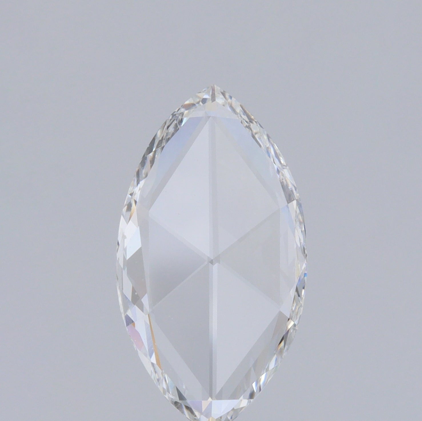 0.63ct | F-G/VS Marquise Shape Rose Cut Diamond - Modern Rustic Diamond
