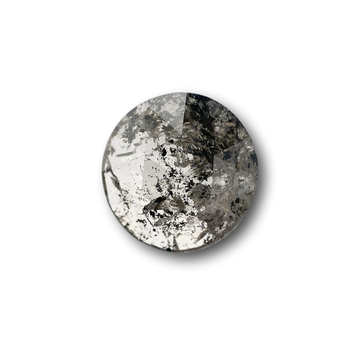 3.13ct | Rustic Round Shape Rose Cut Diamond - Modern Rustic Diamond