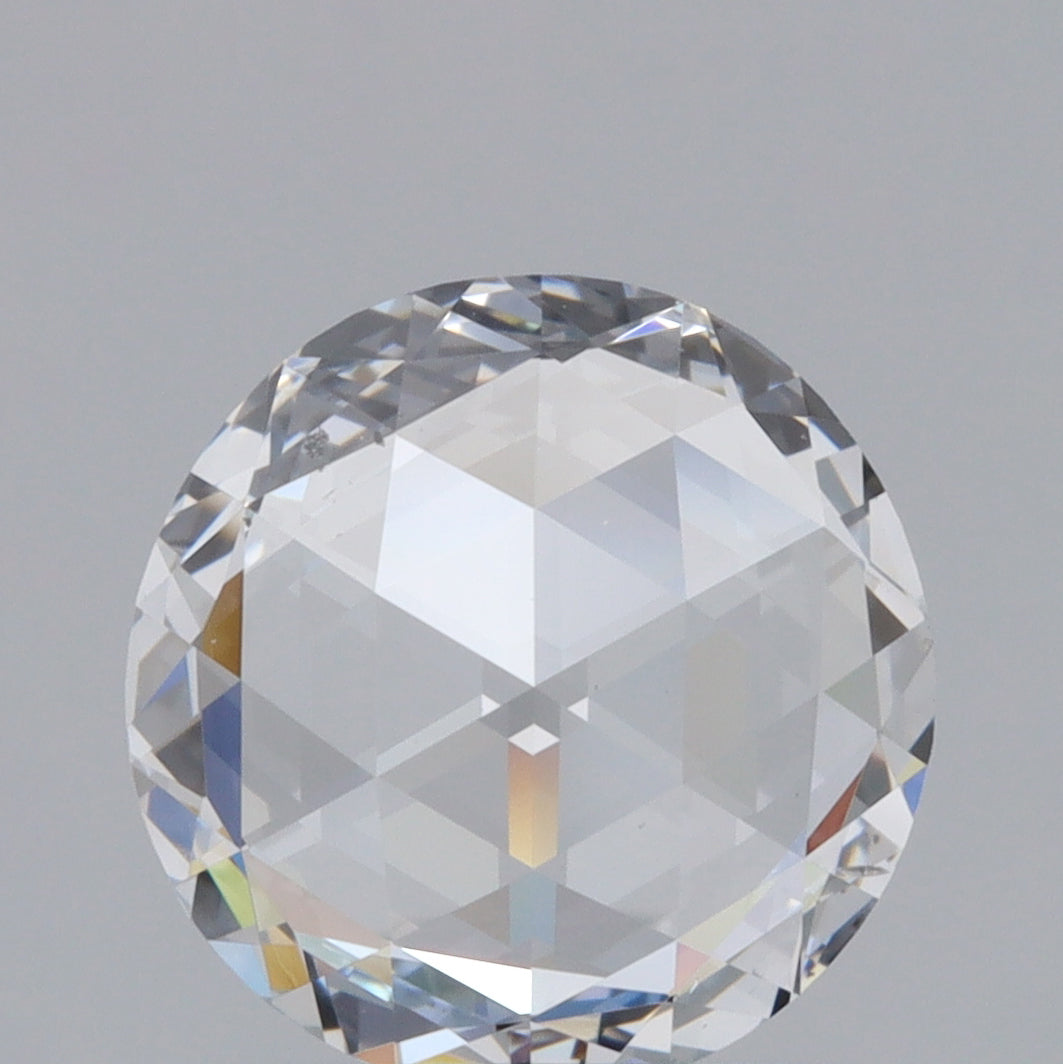 1.01ct | E/SI1 Round Shape Rose Cut Diamond (IGI) - Modern Rustic Diamond