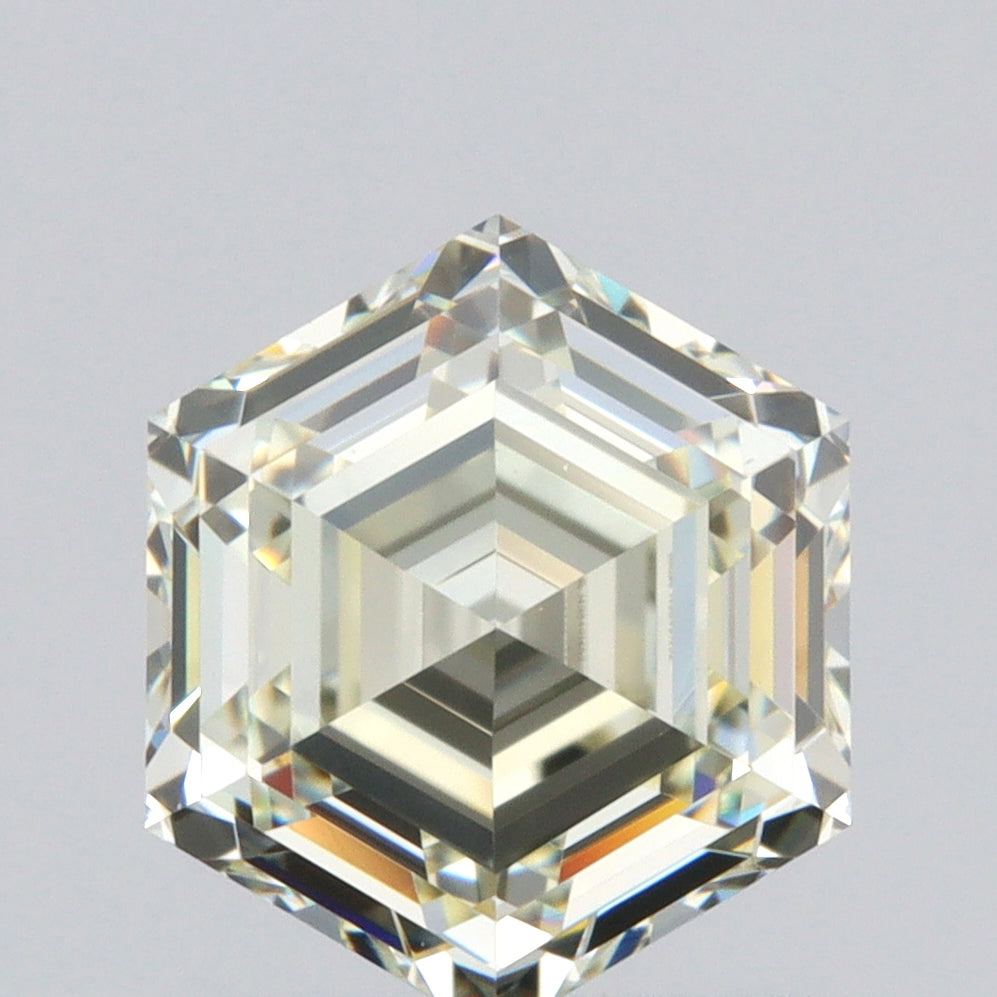 1.54ct | Q-R/VVS1 Hexagon Shape Step Cut Diamond (GIA)