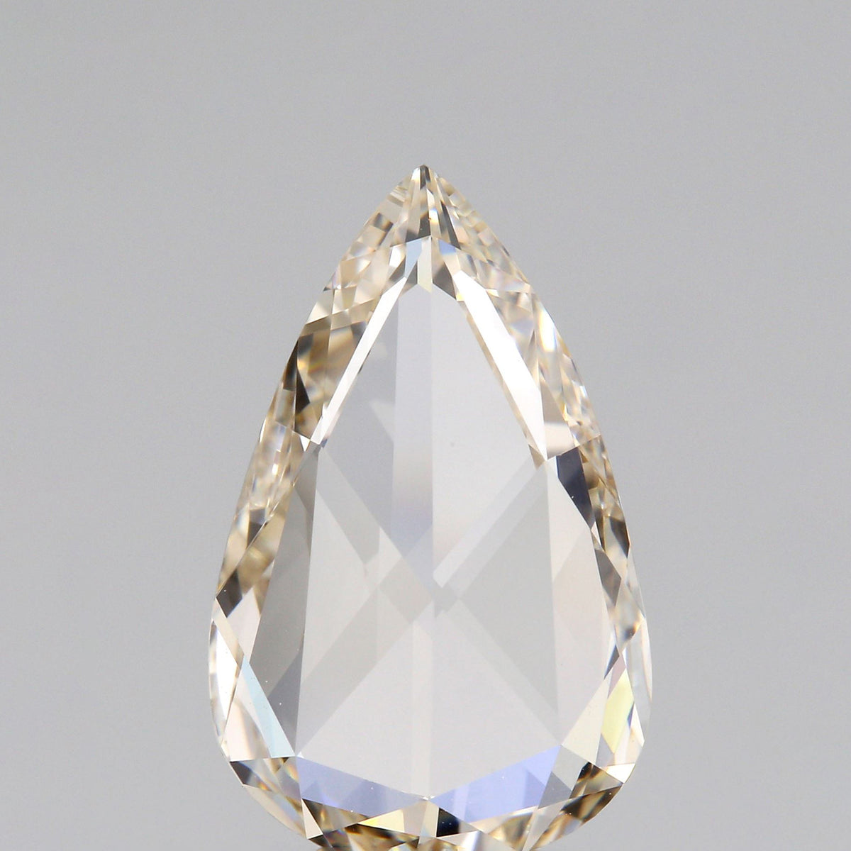 2.01ct | M/VS1 Pear Shape Rose Cut Diamond (GIA) - Modern Rustic Diamond