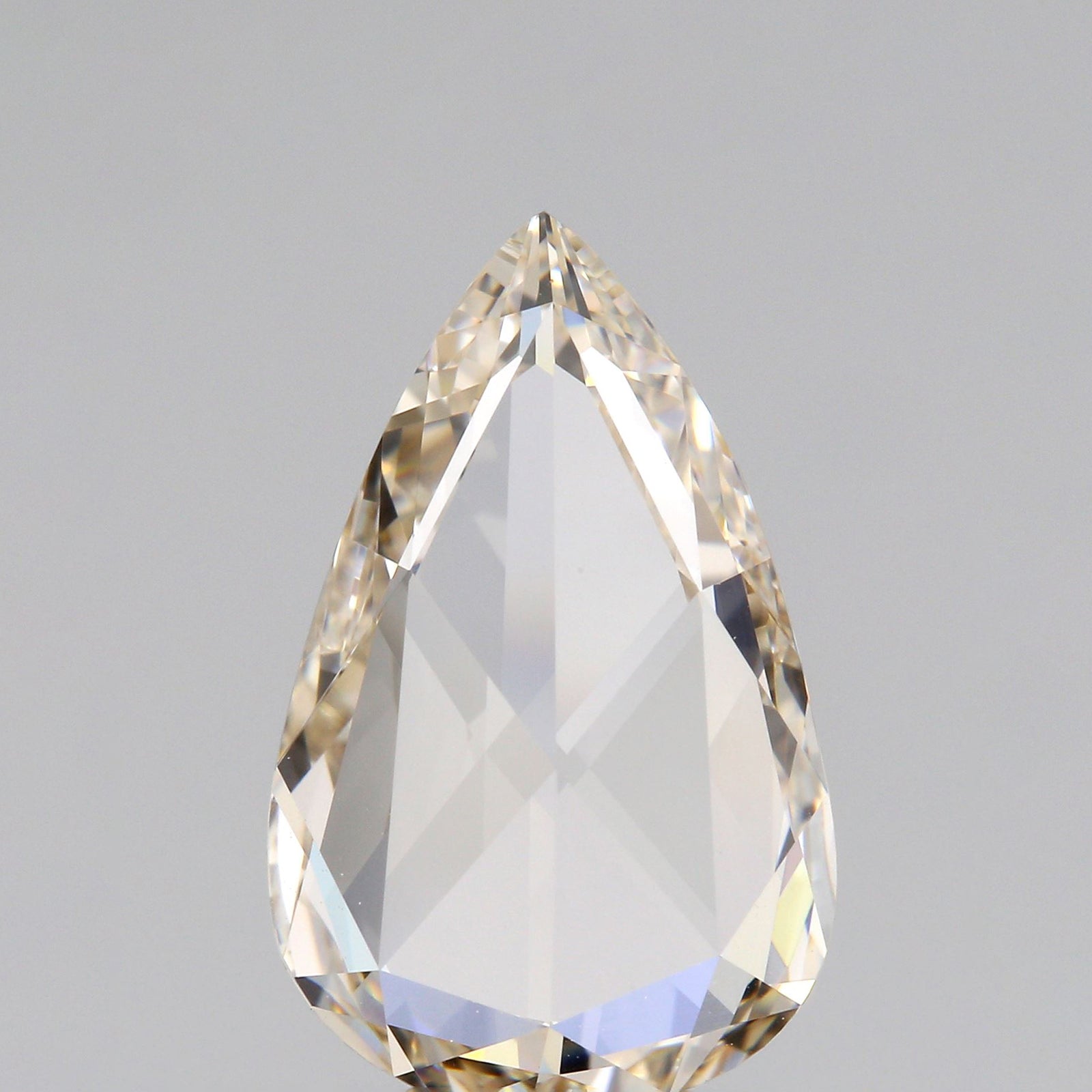 2.01ct | M/VS1 Pear Shape Rose Cut Diamond (GIA) - Modern Rustic Diamond