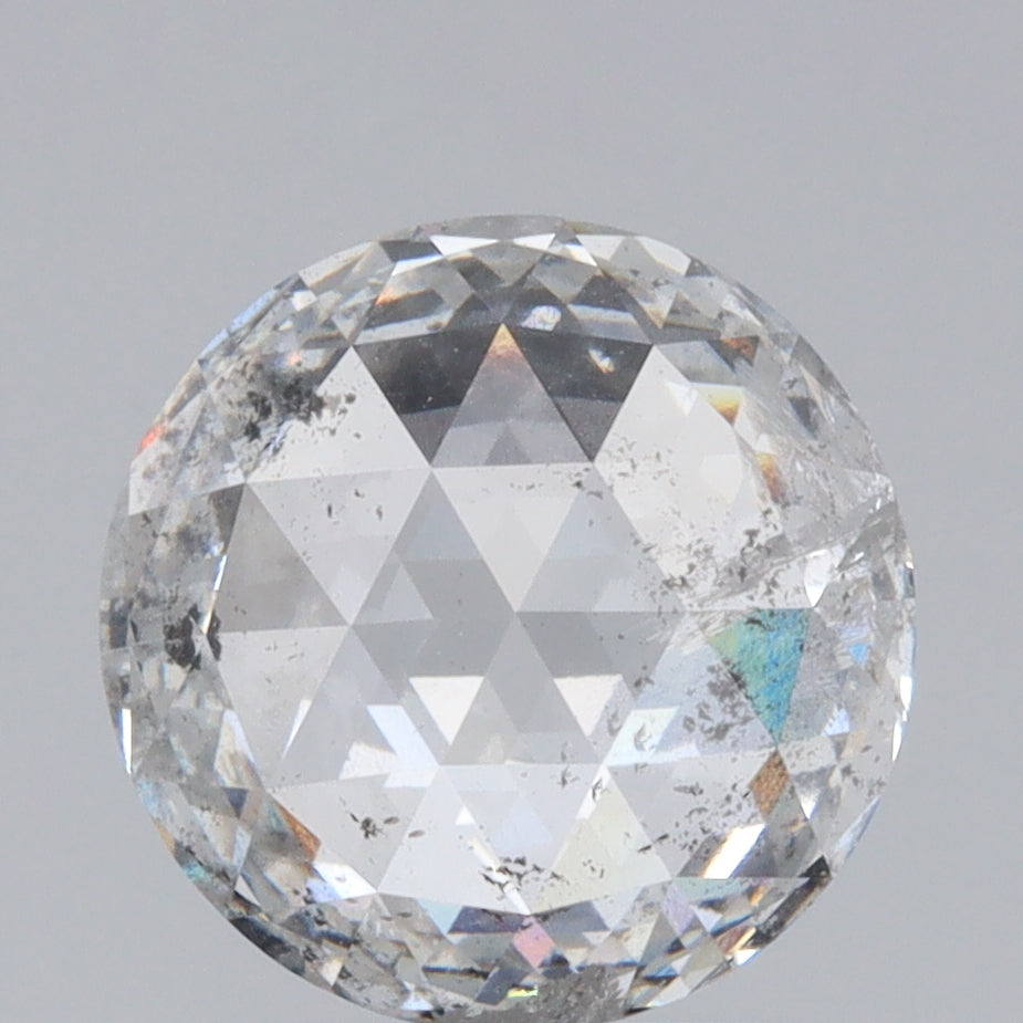 2.03ct | F-G/SI Round Shape Rose Cut Diamond - Modern Rustic Diamond