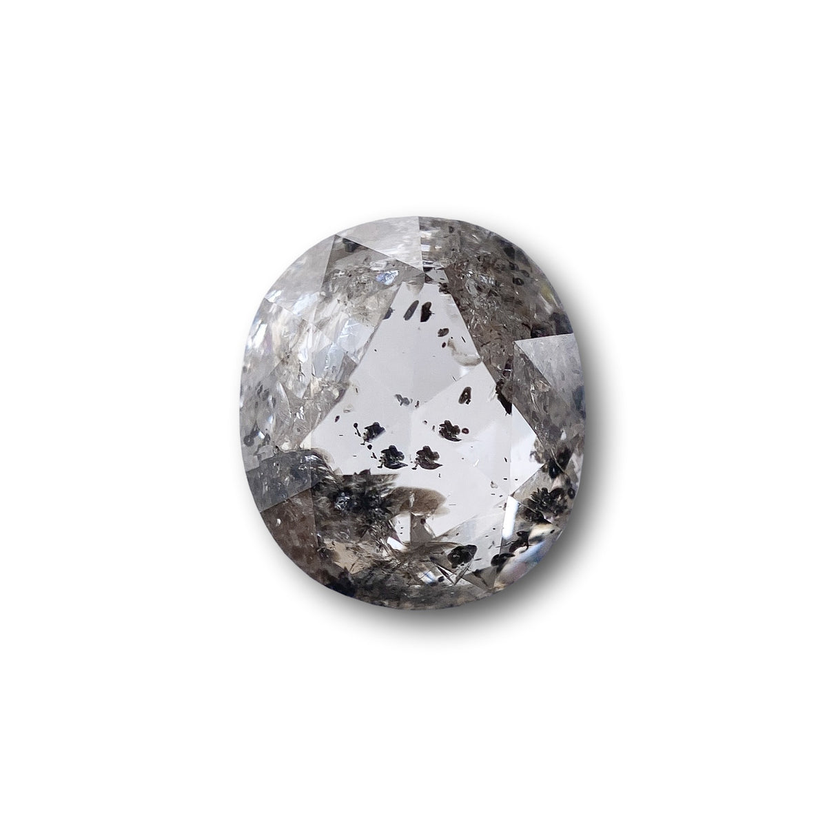 2.67ct | Rustic Cushion Shape Rose Cut Diamond - Modern Rustic Diamond