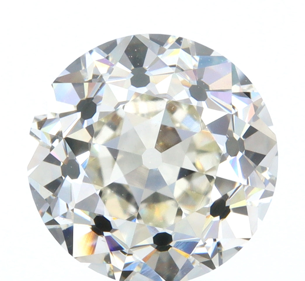 2.17ct | J/VS1 Round Shape Old European Cut Diamond (GIA) - Modern Rustic Diamond