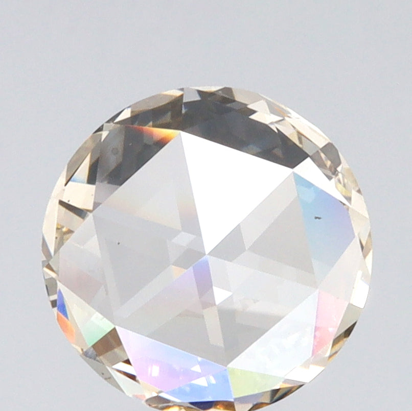 1.62ct | O-P/VS2 Round Shape Rose Cut Diamond (GIA) - Modern Rustic Diamond