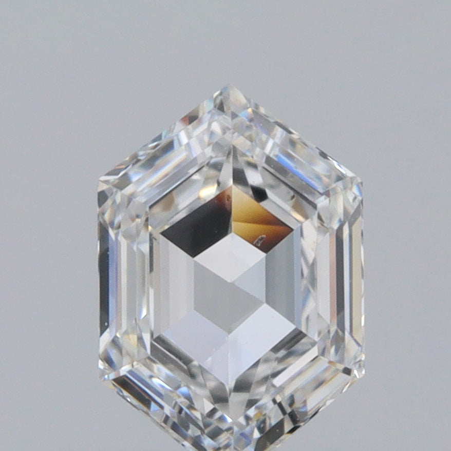 0.38ct | E/VS2 Hexagon Shape Step Cut Diamond
