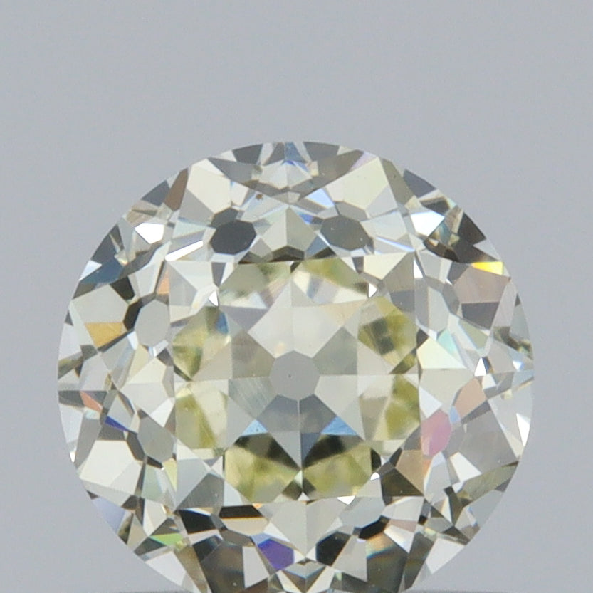 1.02ct | Q-R/VVS2 Round Shape Old European Cut Diamond (GIA)