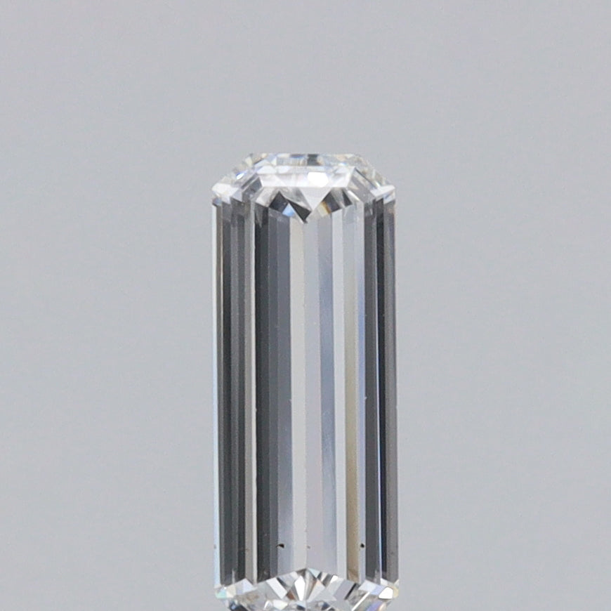 0.46ct | E-F/VVS Emerald Shape Step Cut Diamond - Modern Rustic Diamond