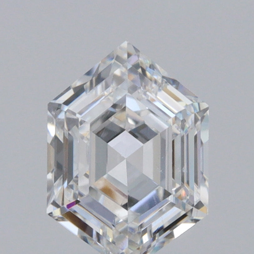0.35ct | D/VS2 Hexagon Shape Step Cut Diamond