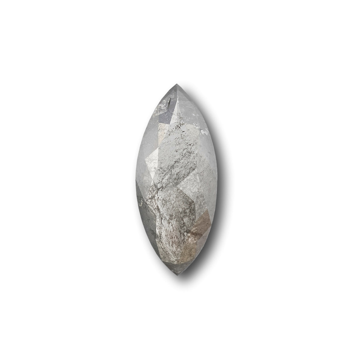 1.78ct | Rustic Marquise Shape Rose Cut Diamond - Modern Rustic Diamond