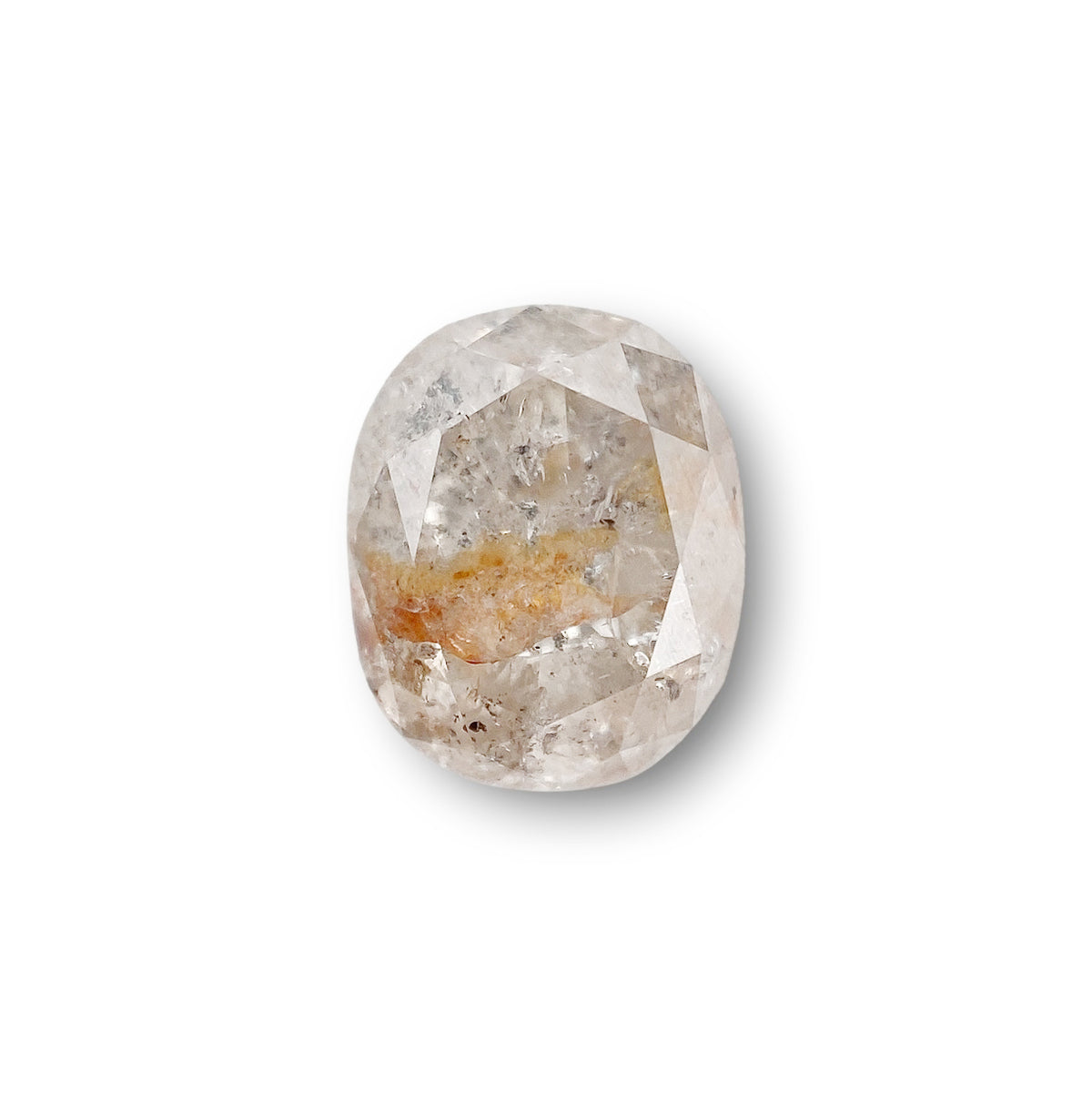 1.49ct | Rustic Reddish Salt & Pepper Cushion Shape Brilliant Cut Diamond