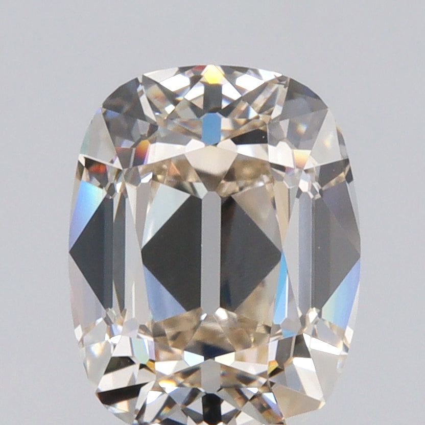 1.70ct | L/VVS2 Cushion Shape Old Mine Cut Diamond (GIA) - Modern Rustic Diamond