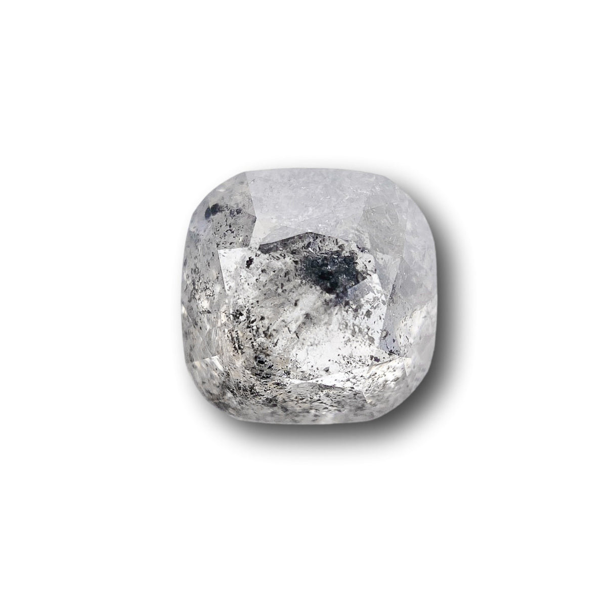 2.97ct | Rustic Cushion Shape Rose Cut Diamond - Modern Rustic Diamond