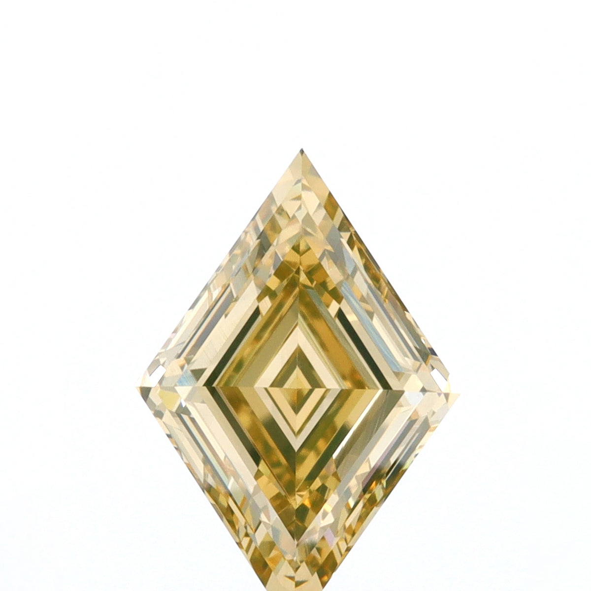 1.59ct | Champagne VS1 Lozenge Shape Step Cut Diamond (GIA) - Modern Rustic Diamond