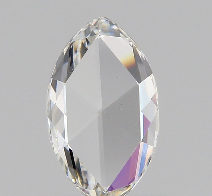 0.60ct | E-F/VVS Marquise Shape Rose Cut Diamond - Modern Rustic Diamond