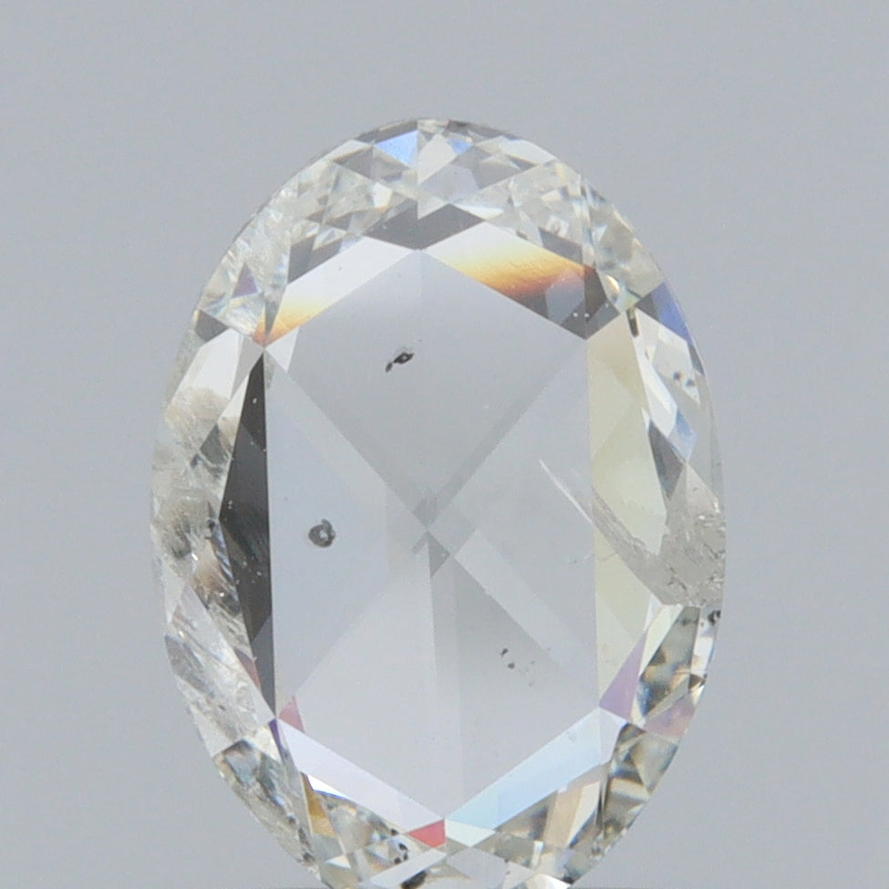 0.79ct | F-G/SI Oval Shape Rose Cut Diamond