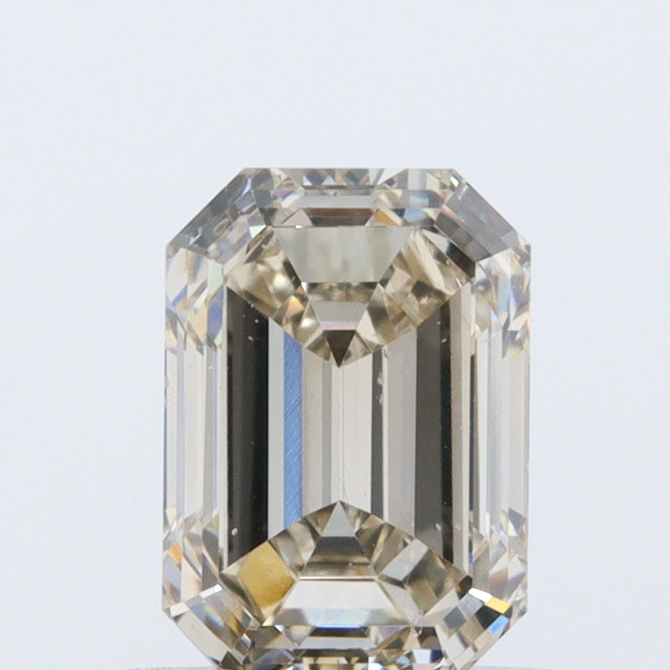 1.00ct | O-P/SI1 Emerald Shape Step Cut Diamond (GIA)