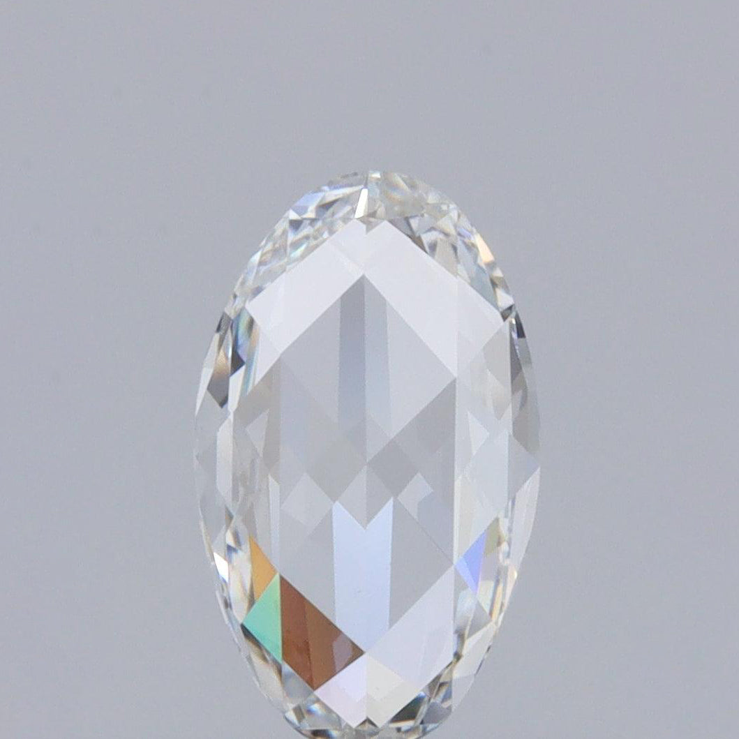 0.41ct | D/VS2 Oval Shape Rose Cut Diamond