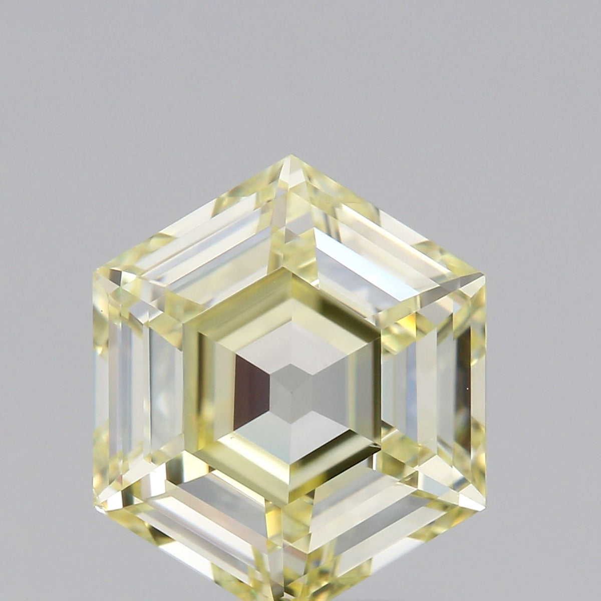 1.51ct | W-X/VS2 Hexagon Shape Step Cut Diamond (GIA) - Modern Rustic Diamond
