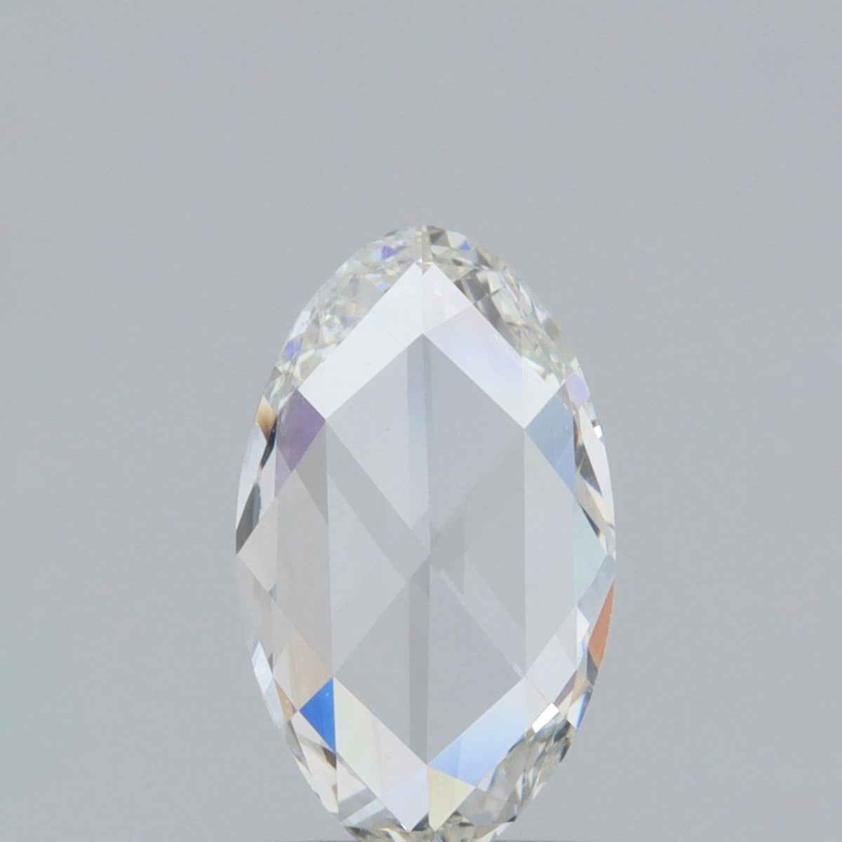 0.71ct | F-G/VS Oval Shape Rose Cut Diamond - Modern Rustic Diamond