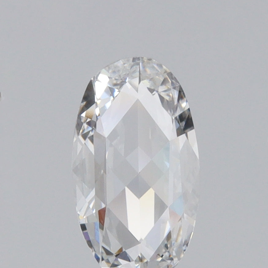 0.34ct | D/VS1 Oval Shape Rose Cut Diamond