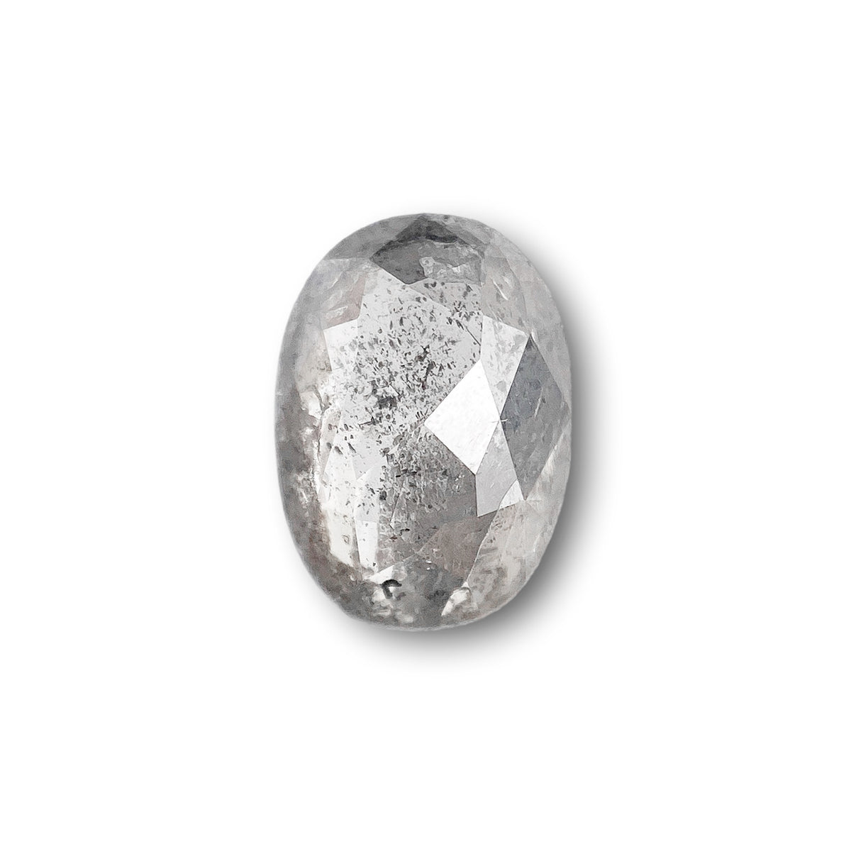 1.22ct | Rustic Oval Shape Rose Cut Diamond - Modern Rustic Diamond
