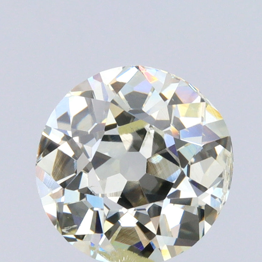 1.01ct | O-P/SI2 Round Shape Vintage Old European Cut Diamond (IGI) - Modern Rustic Diamond