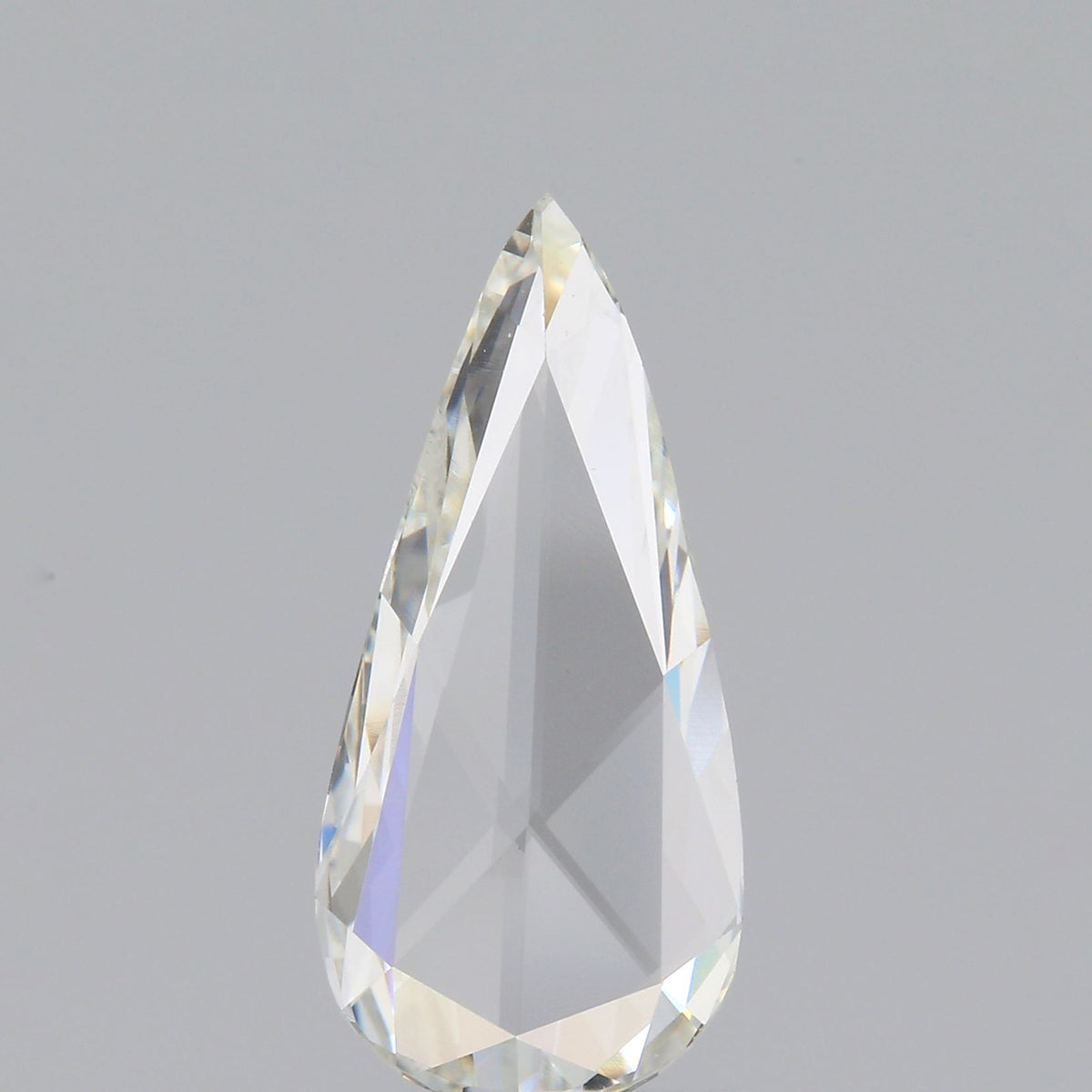 1.05ct | J/VS2 Pear Shape Rose Cut Diamond (IGI) - Modern Rustic Diamond