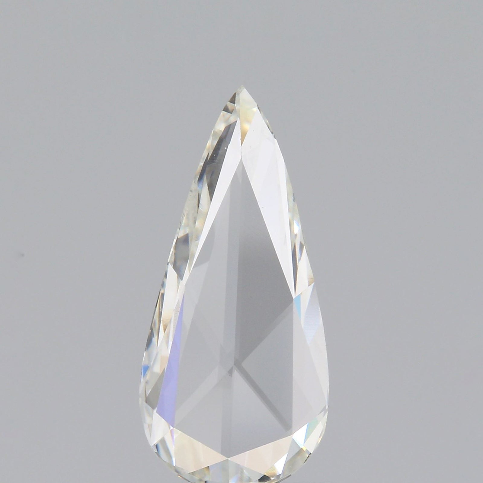 1.05ct | J/VS2 Pear Shape Rose Cut Diamond (IGI) - Modern Rustic Diamond