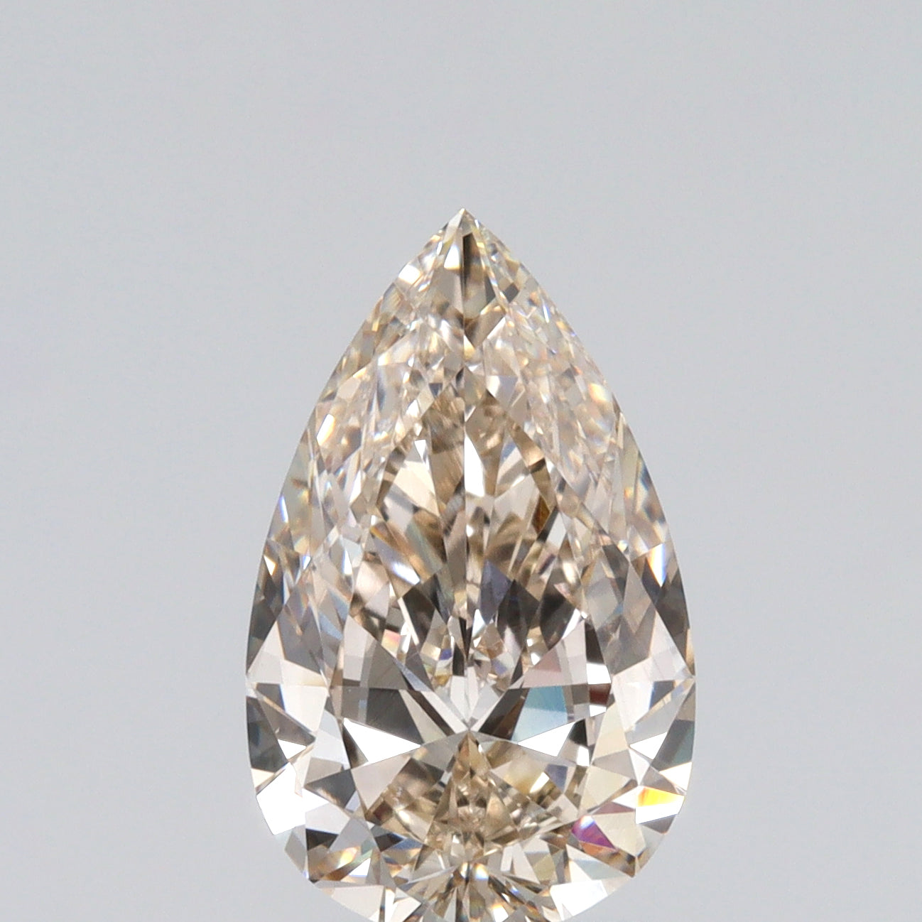 2.01ct | N/VS1 Pear Shape Brilliant Cut Diamond (GIA) - Modern Rustic Diamond