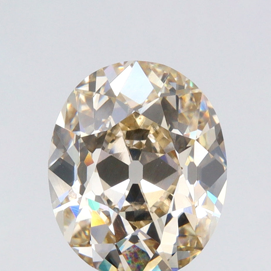 2.52ct | U-V/VS2 Oval Shape Old Mine Cut Diamond (GIA)