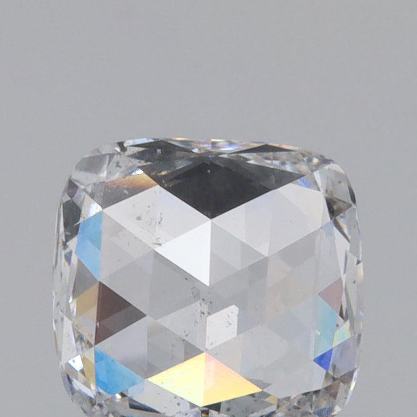0.57ct | E/I2 Cushion Shape Rose Cut Diamond