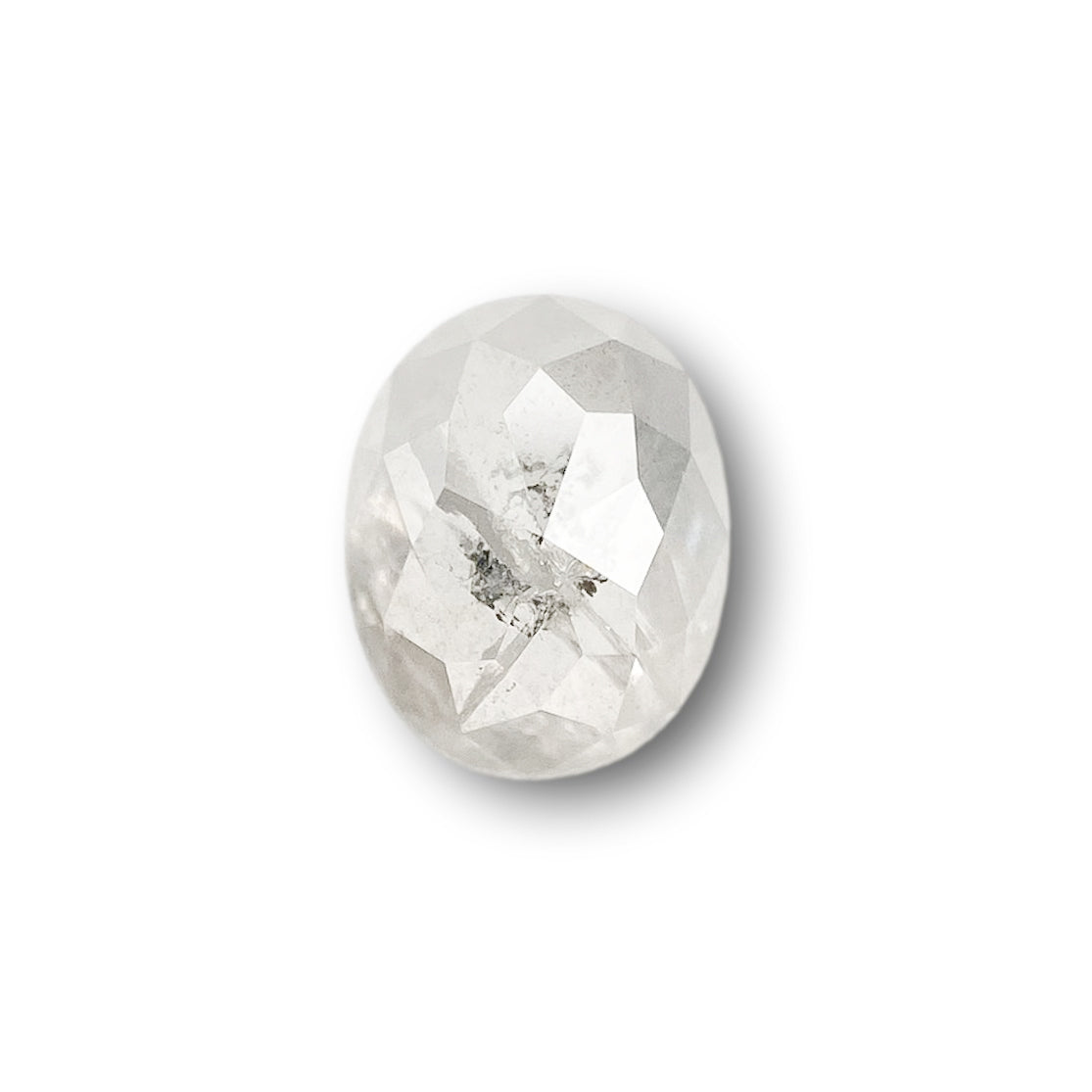0.96ct | Rustic  Oval Shape Brilliant Cut Diamond - Modern Rustic Diamond