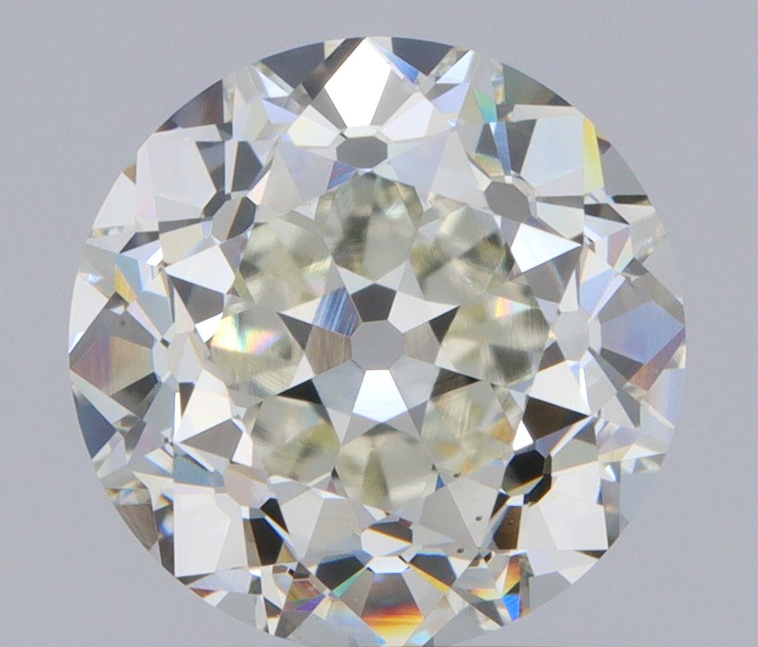 2.29ct | L/VS2 Round Shape Old European Cut Diamond (GIA) - Modern Rustic Diamond
