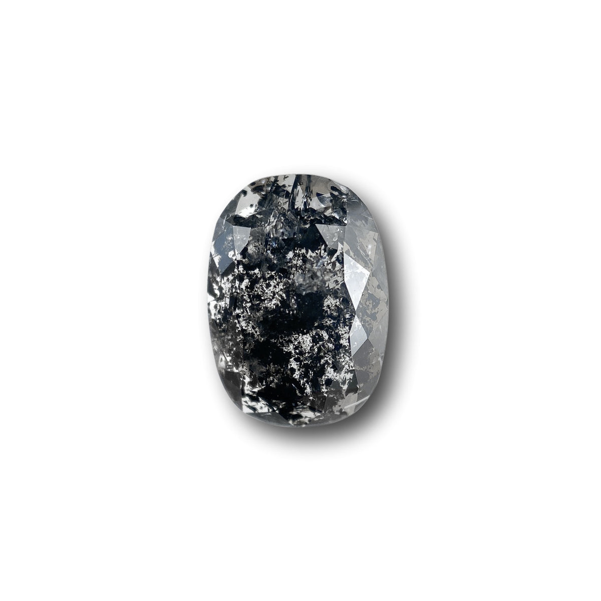 1.10ct | Rustic Oval Shape Rose Cut Diamond - Modern Rustic Diamond