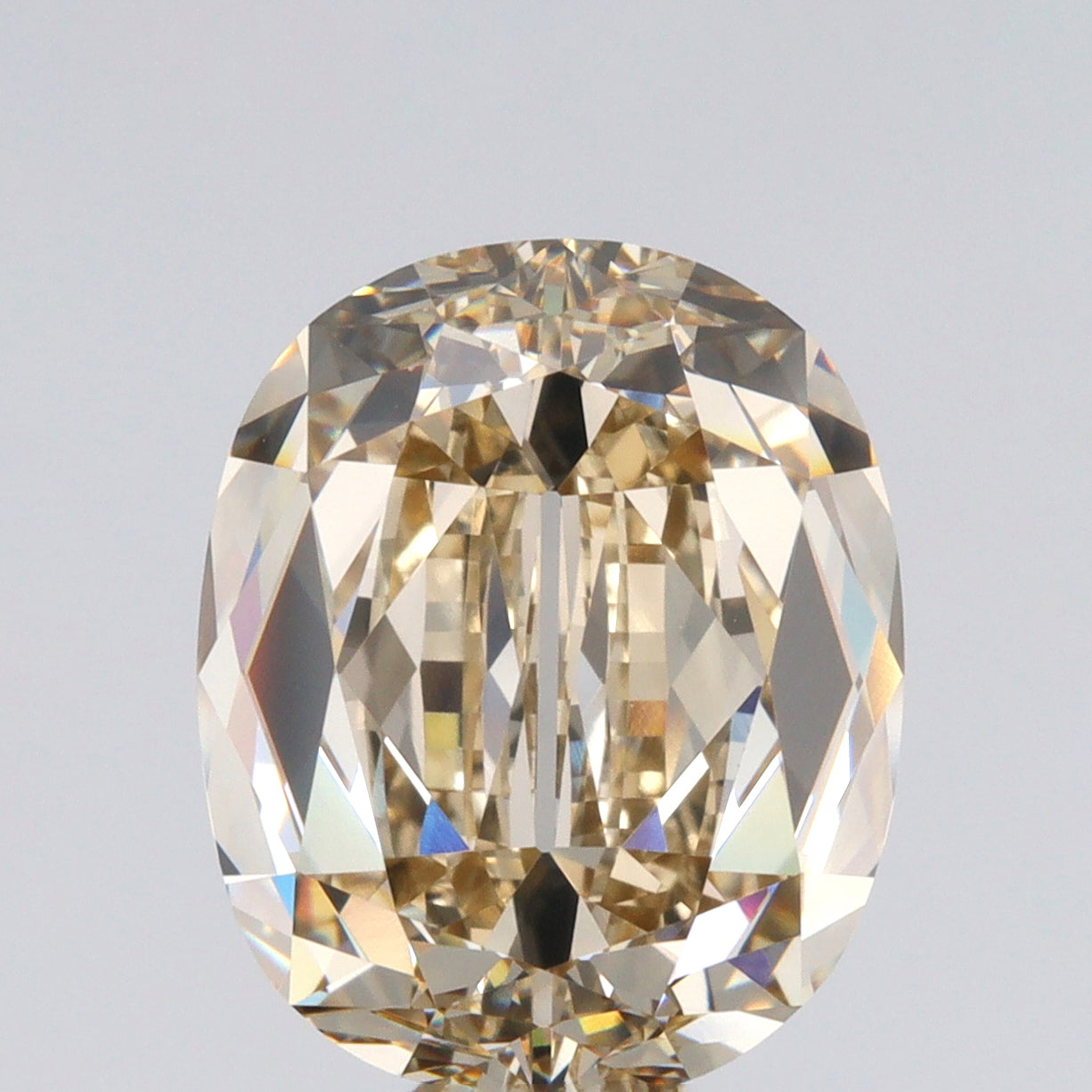 4.16ct | U-V/VS1 Cushion Shape Old Mine Cut Diamond (GIA) - Modern Rustic Diamond