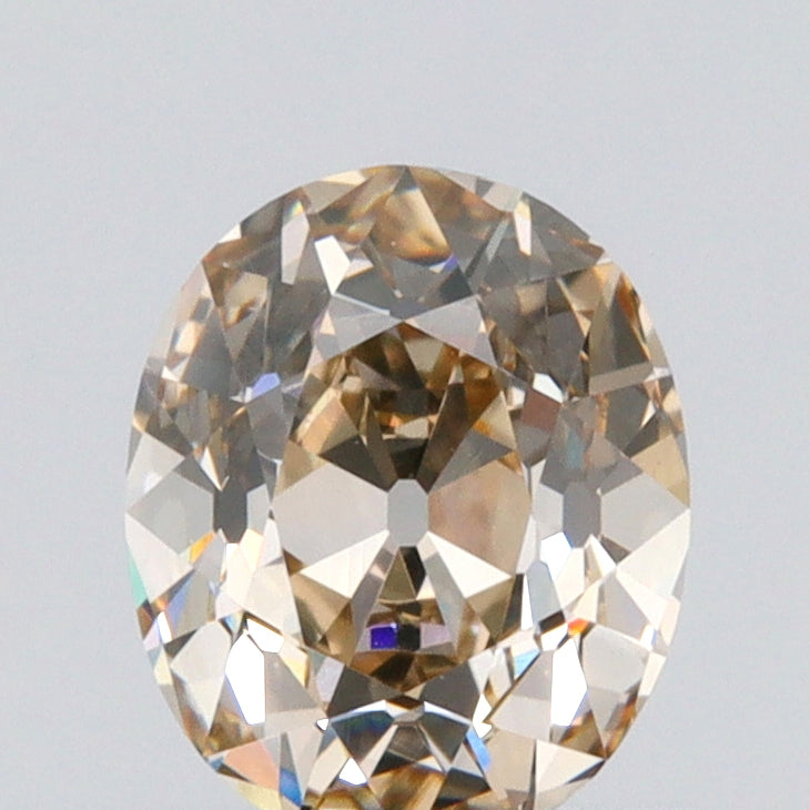 1.01ct | S-T/VS1 Oval Shape Old Mine Cut Diamond (GIA)