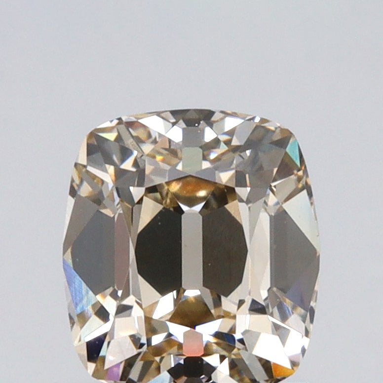 1.06ct | S-T/VS1 Cushion Shape Old Mine Cut Diamond (GIA) - Modern Rustic Diamond