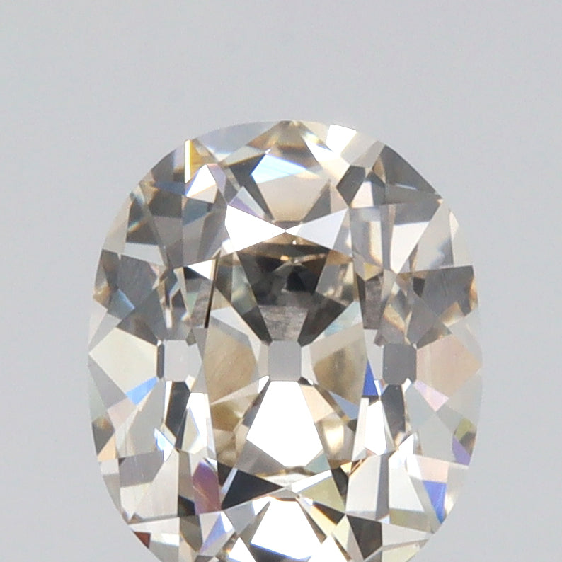 1.31ct | M/VS1 Oval Shape Old Mine Cut Diamond (GIA) - Modern Rustic Diamond