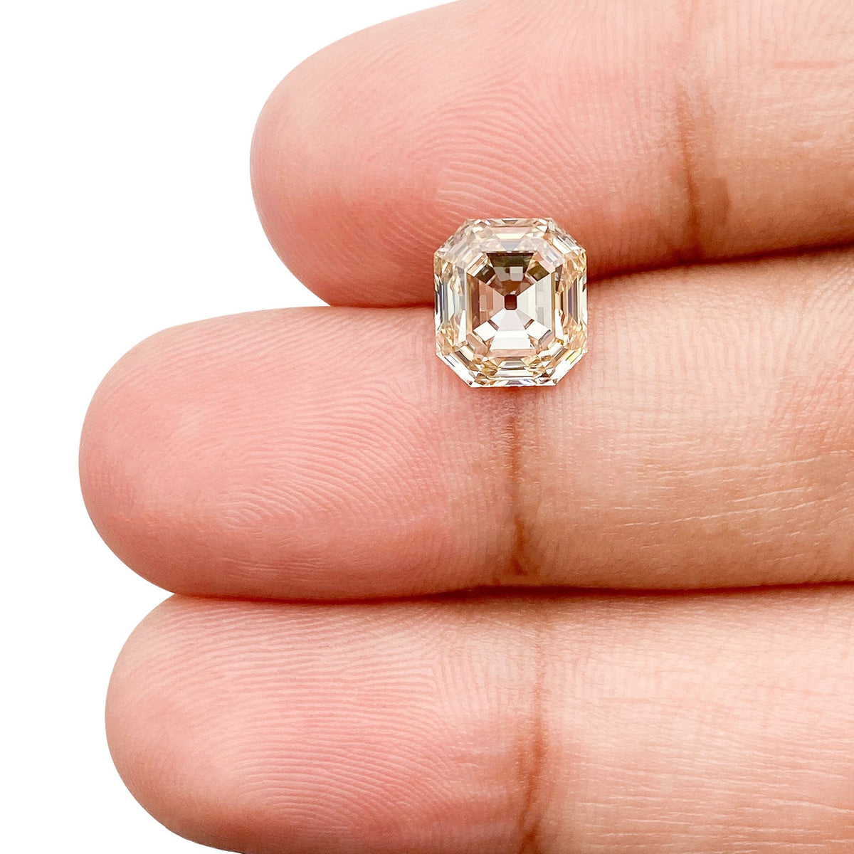 2.02ct | U-V/VVS1 Emerald Shape Step Cut Diamond (GIA) - Modern Rustic Diamond