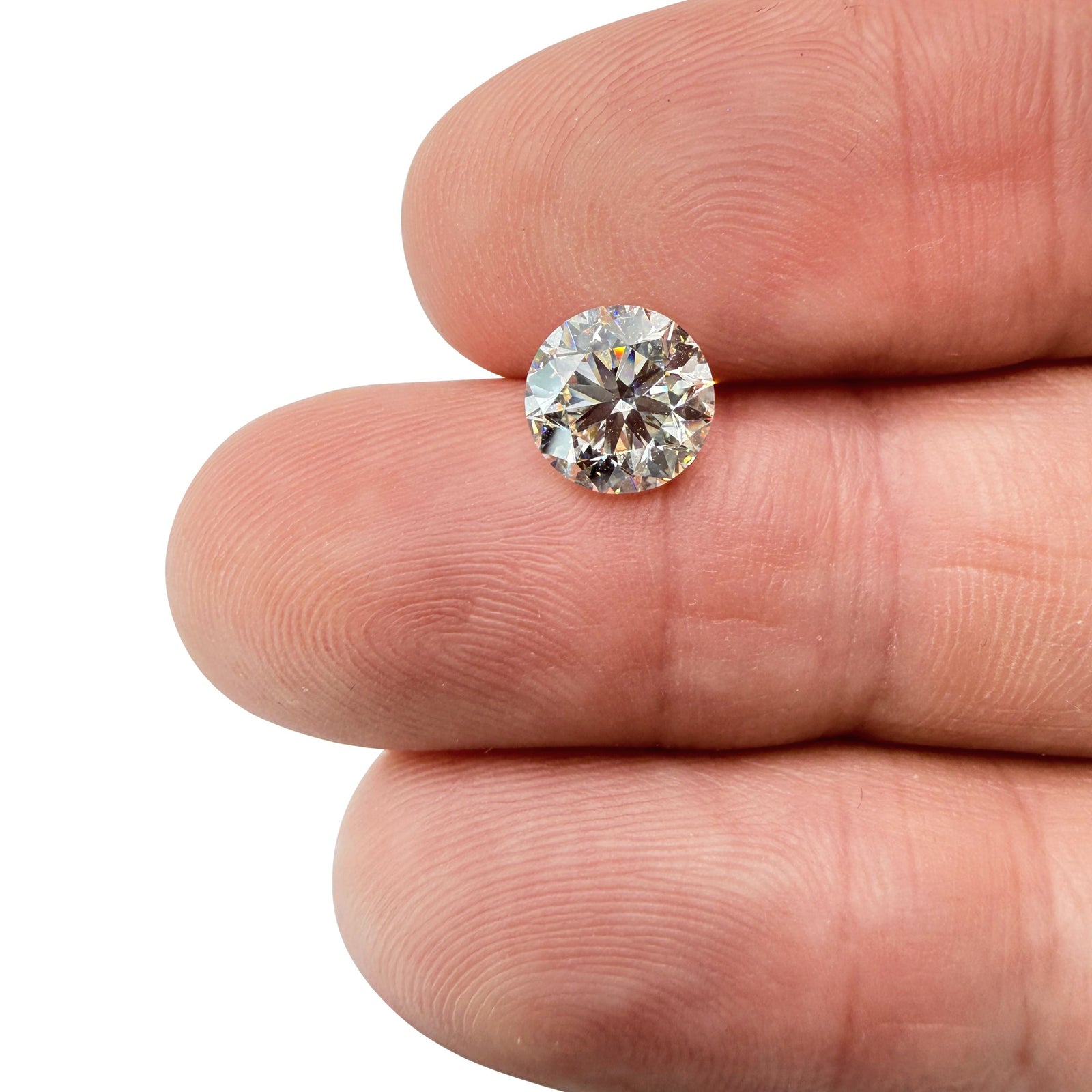 2.00ct | K/VVS2 Round Shape Brilliant Cut Diamond (GIA) - Modern Rustic Diamond