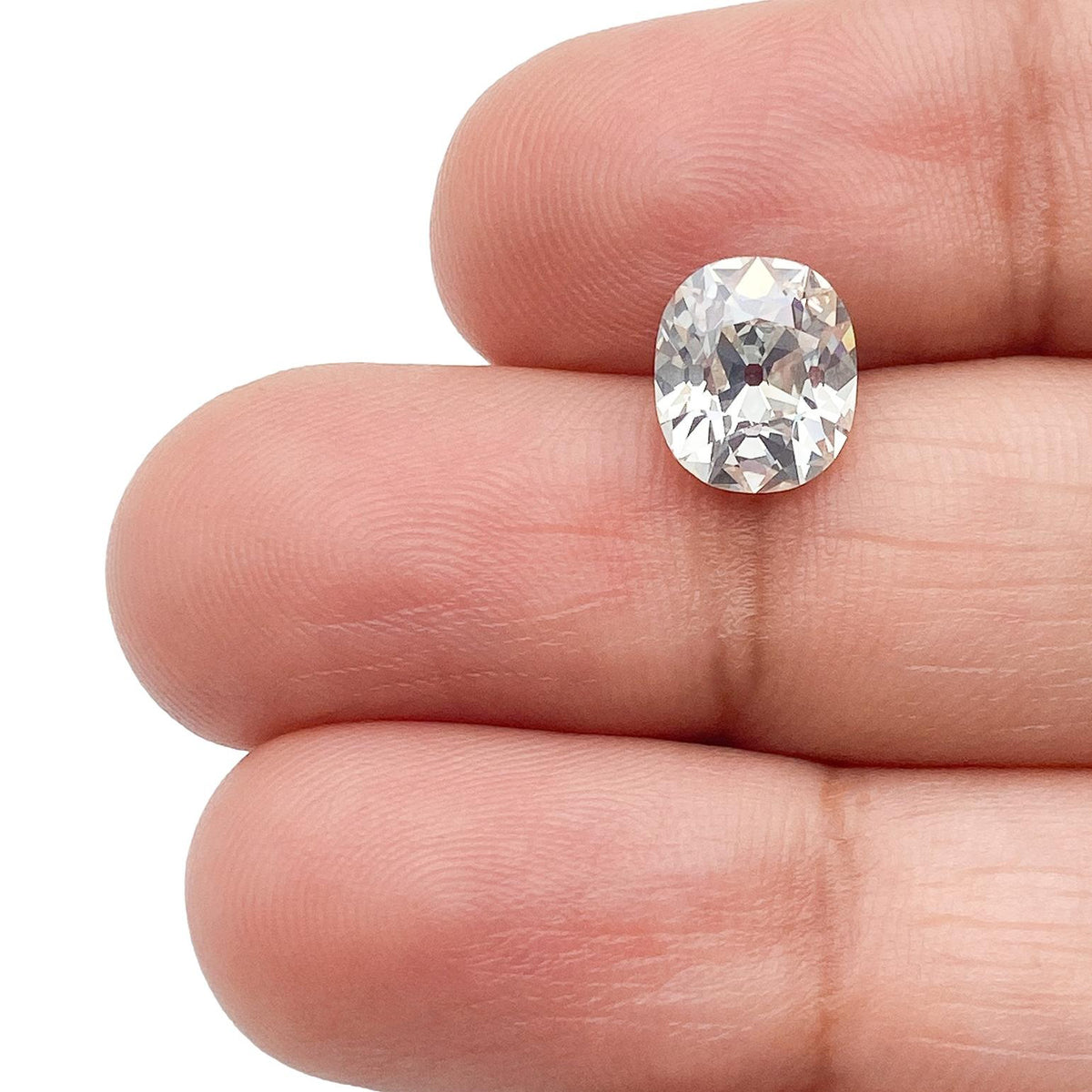 2.01ct | K/SI1 Cushion Shape Old Mine Cut Diamond (GIA) - Modern Rustic Diamond